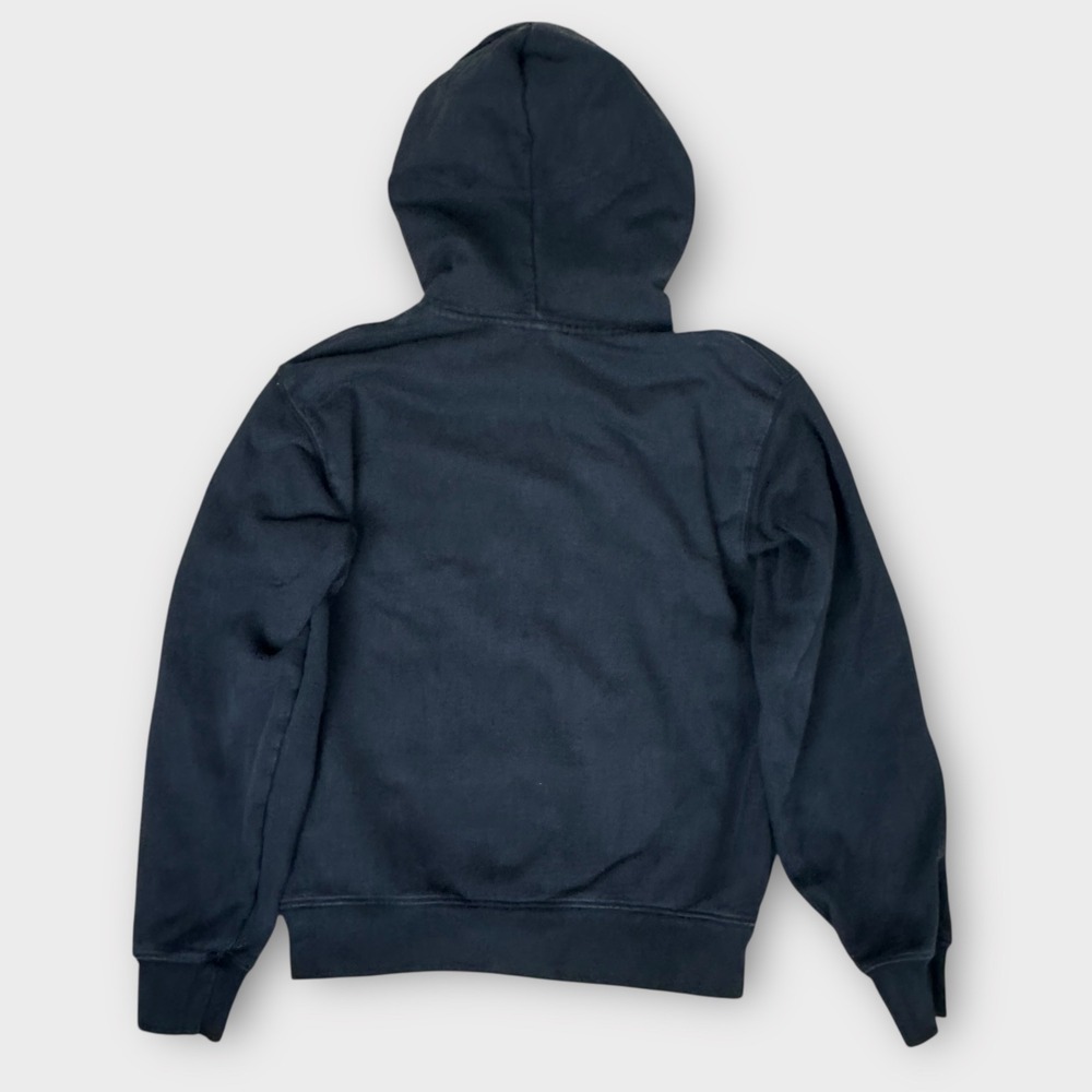 TNA Extra Fleece Perfect Fit Hoodie Black Small Heavy Organic Cotton Blend - Picture 3 of 8